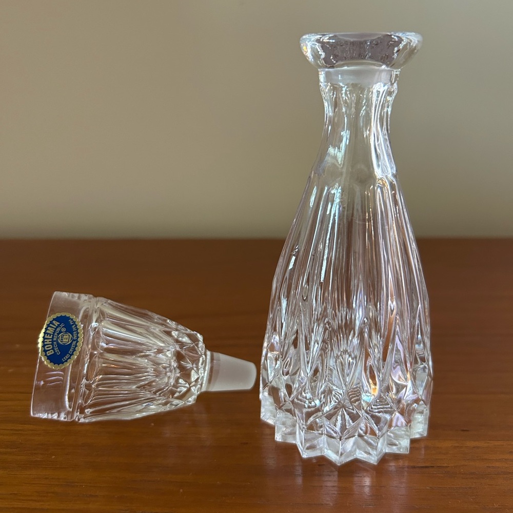 Bohemia 24% Lead Crystal Small Decanter